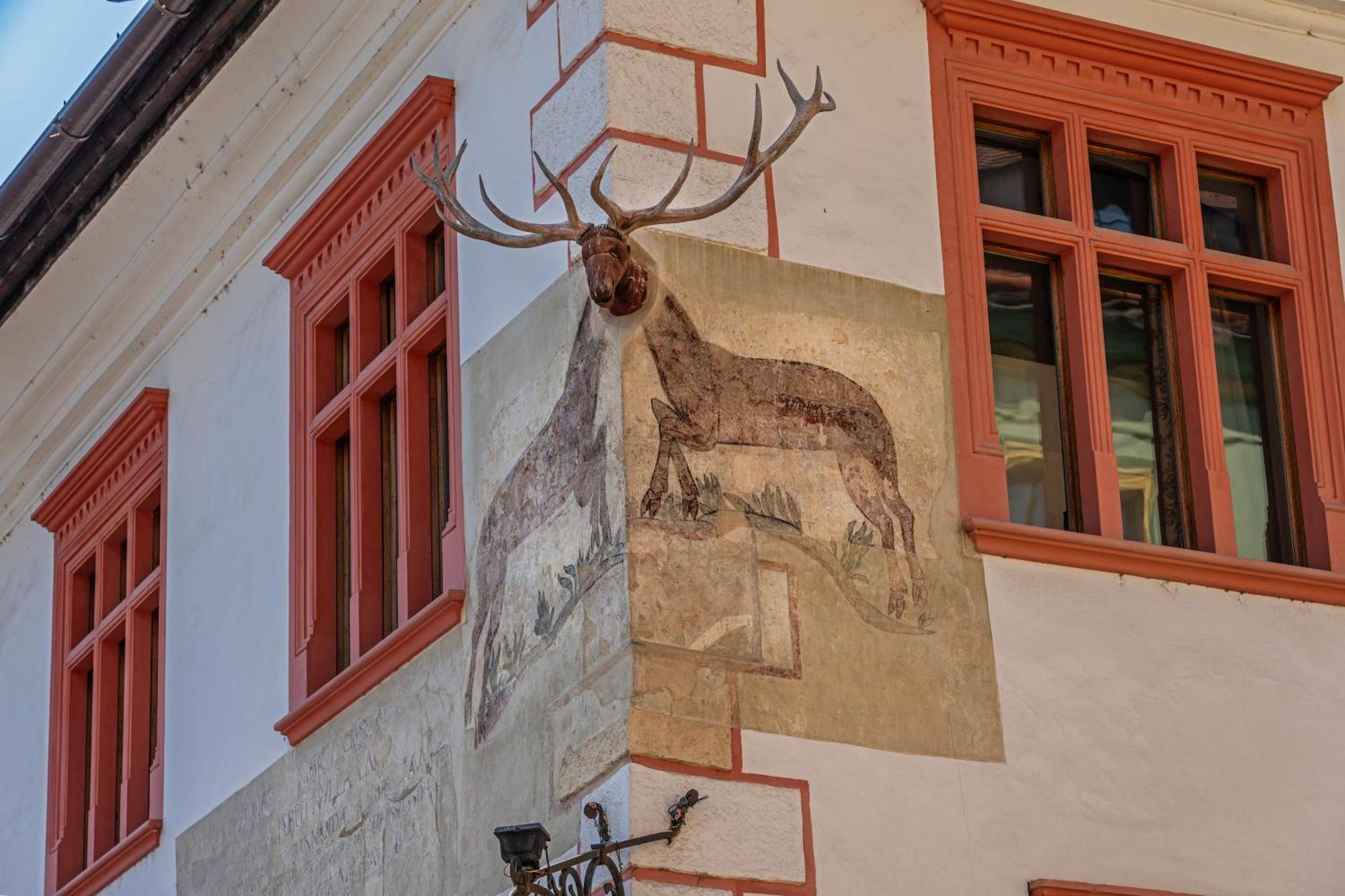 Hotel Casa Cu Cerb Sighişoara Exterior foto
